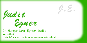 judit egner business card